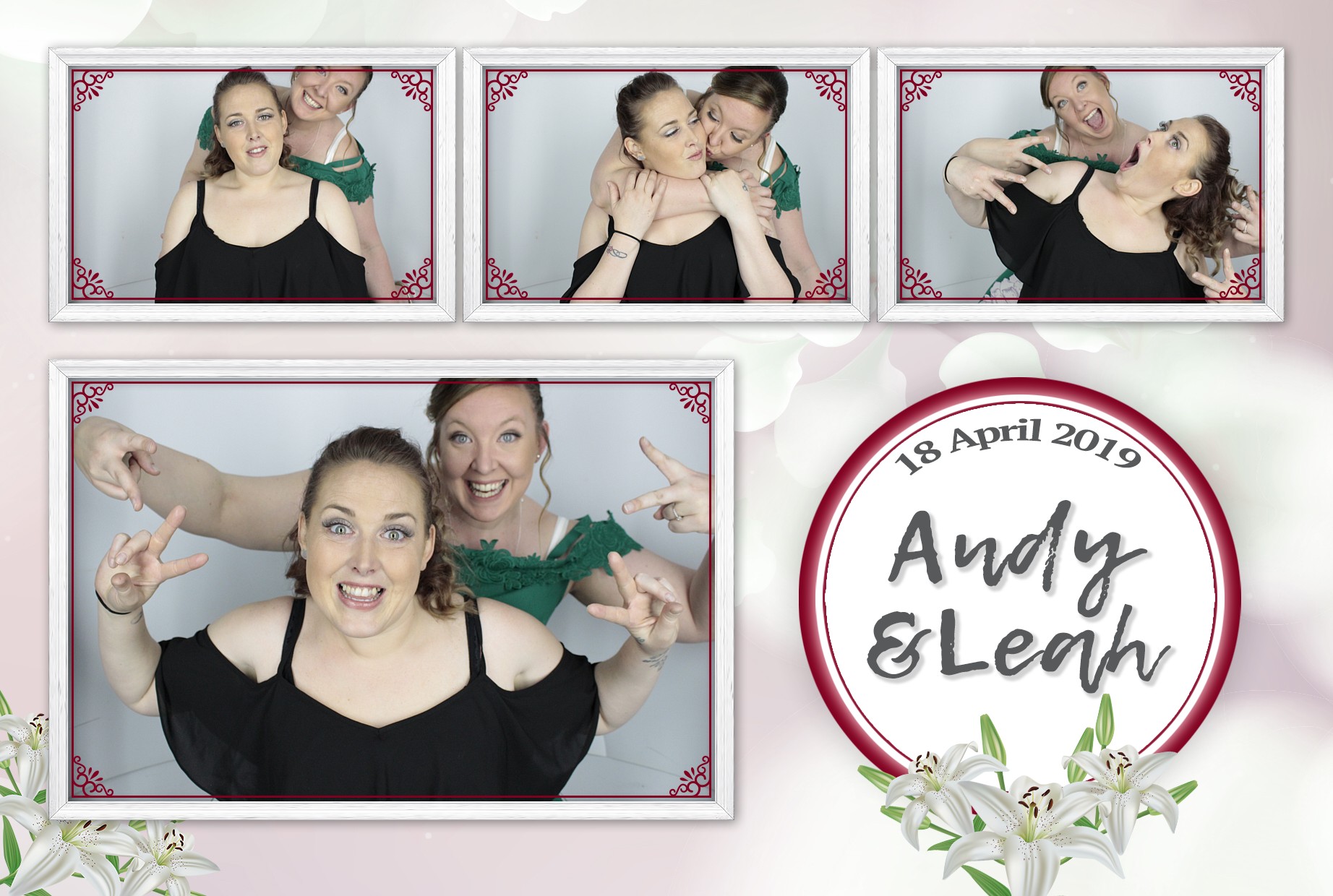 Andy & Leah's Wedding | View more photos from the event at gallery.myphotoboothexperience.co.uk/u/MyPhotoBoothExperienceLtd/Andy-Leahs-Wedding